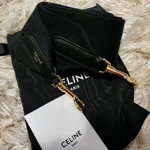 Celine Black Strap (wool)